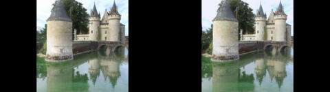 Château, coté Est avec ancienne tour