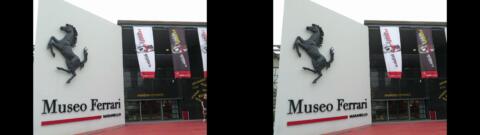Entrée Musée Ferrari Maranello