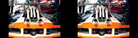 échapement V12 F1