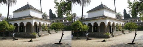 Real Alcazar, Pabellon de Carlos V