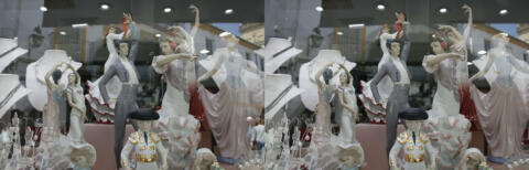 Vitrine flamenca de joaillier