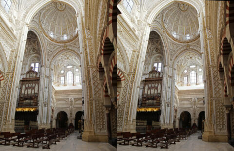 Cathédrale dans la Mezquita
