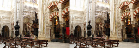 Cathédrale dans la Mezquita
