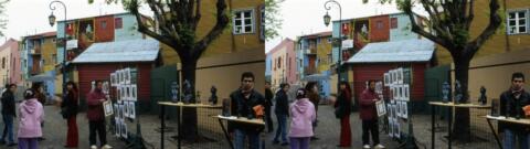Buenos Aires, Quartier La Boca, du tandgo, rue Carminiti