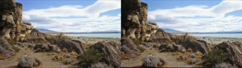 Grotte de Walichu (El Calafate), vestige de village indien.