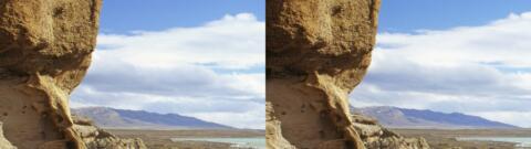 Grotte de Walichu (El Calafate), vestige de village indien.