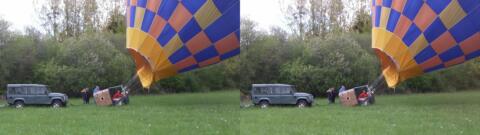 l'air chaud : principe de la Mongolfière