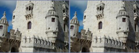 Détail de la Tour de Belem, près de Lisbonne