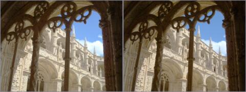 Sculptures du cloître des Hiéronymites, à Belem