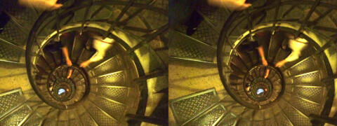 Arc de Triomphe, escalier de sortie
