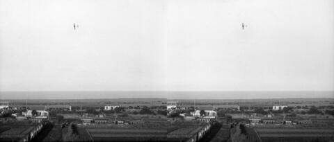 Hanouille virant sur l'aile