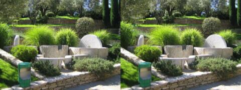Meules et puits (gumbu) dans lesquels s?opérait la trituration des olives ? Méthode ?à la génoise?.