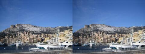 La neige à MONACO