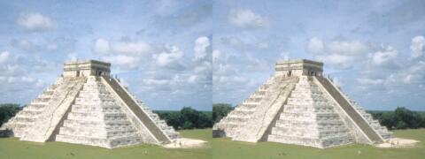Chichén Itzá (Yukatan) - Pyramide du Castillo