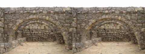 Qasr Azraq, à 110km de Amman, sur la route du désert vers l'est du pays et la frontière iraquienne.