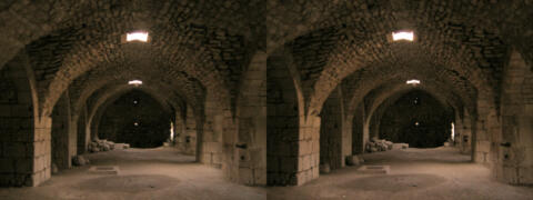 Krak des Chevaliers - Grande salle voutée