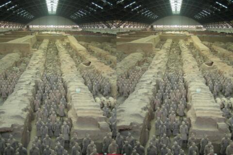 Xi'An : L'armée de terre cuite de l'empereur Qin Shi Huangdi - 1er Empereur III ème siècle avant JC