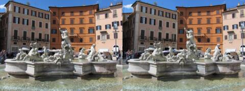 Rome Piazza Navona Fontaine de Neptune