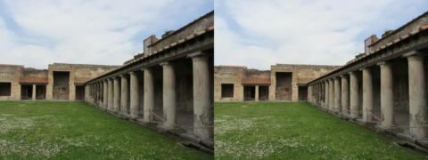 Pompeï La grande palestre (Gymnase)