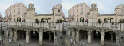 La citerne à Matera en Basilicate (Italie du Sud)