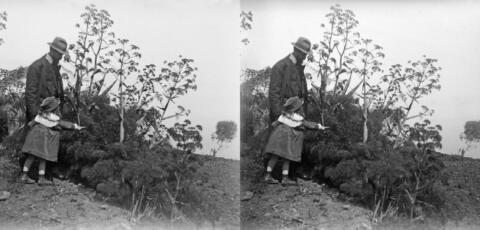Jeannette et son père