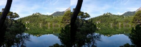 Reflets sur le lac 2