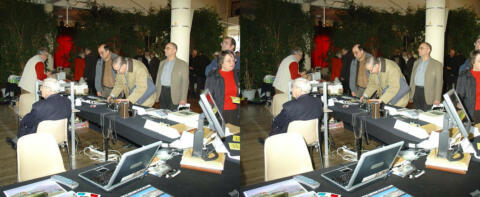 Stand du Stéréo-Club Français à la Foire à la Photo de Chelles 2006