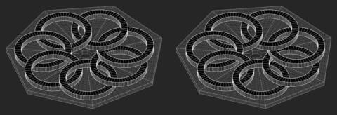 cercles 7 Anneaux P