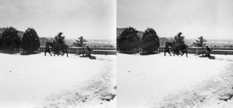 Neige à l'Observatoire