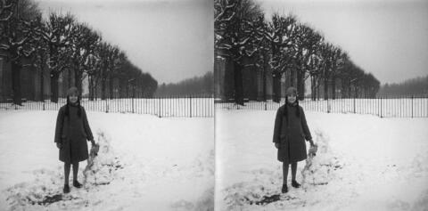 Jeannette et son bonhomme de neige