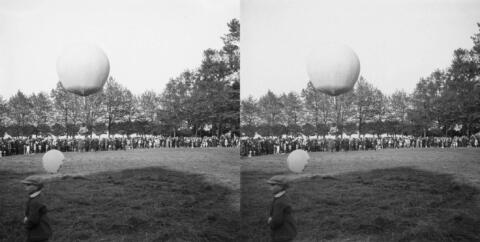 Fête médaillés militaires, départ du ballon