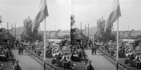 Thé des congressistes à Warmond