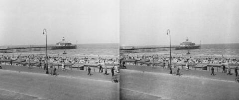 La plage et la jetée