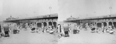 La plage et la jetée