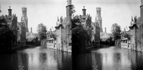 Les canaux, quai du Rosaire