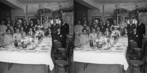 Fête pour le doctorat de M. B. Lyot