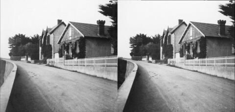 Villa les Récifs avec Jeannette, et route de la corniche