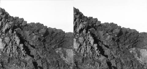 Les escarpements du Pic