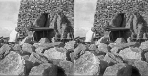 Derrière du blockaus
