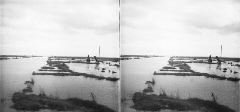L'embouchure de la rivière de Lège à marée haute