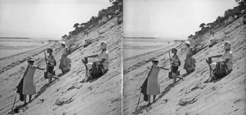 Déscente de la dune