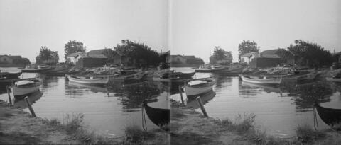 Taussat, le port, entrée