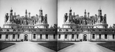 Vue générale du château