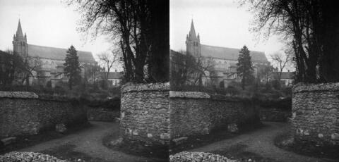 L'église vue des Poulies