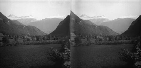 Arrivée par la vallée
