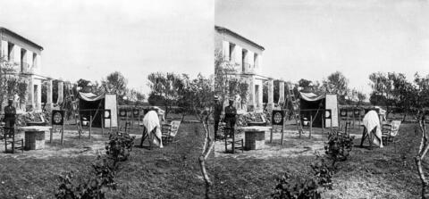 Construction des instruments pour l'éclipse de soleil