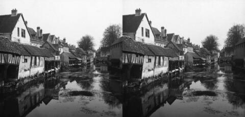 Bords de l'Eure : vieux lavoirs