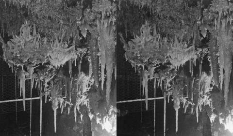 Grotte aux vristaux du Grand roc