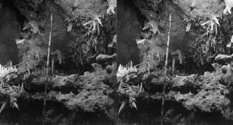 Grotte aux vristaux du Grand roc
