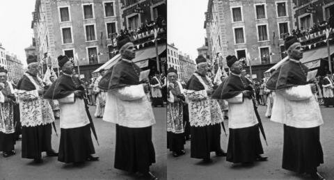 Procession : La Vierge noire